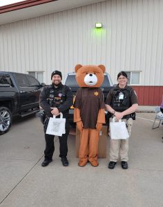 Deputy Brown Bear on the move